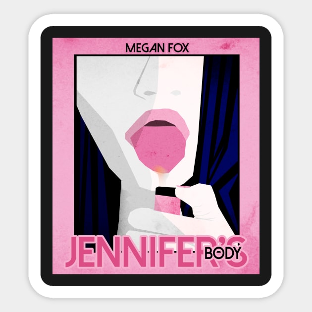 Vintage Jennifer's Body Sticker by tydalwaves